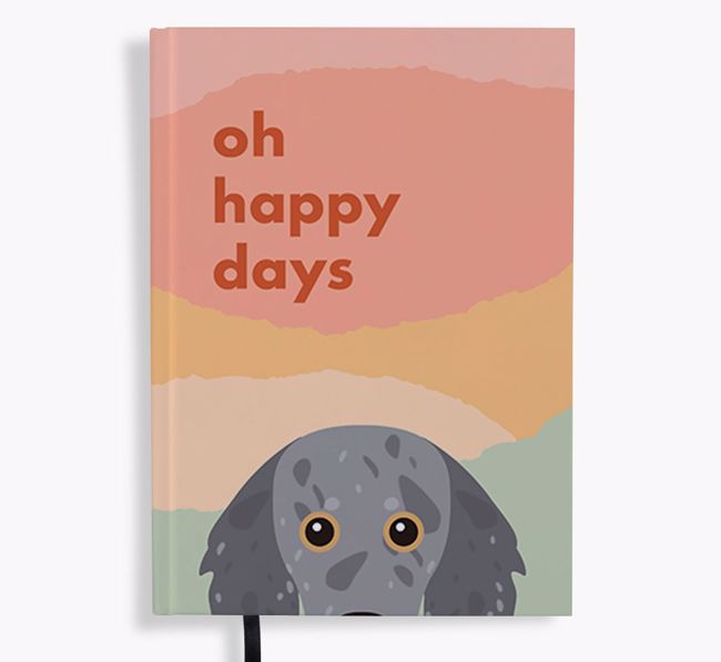 Oh Happy Days: Personalized {breedFullName} Notebook