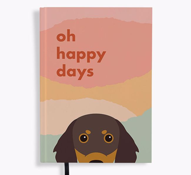 Oh Happy Days: Personalized {breedFullName} Notebook