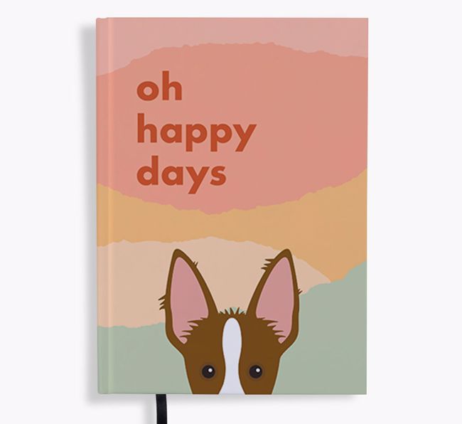 Oh Happy Days: Personalized {breedFullName} Notebook