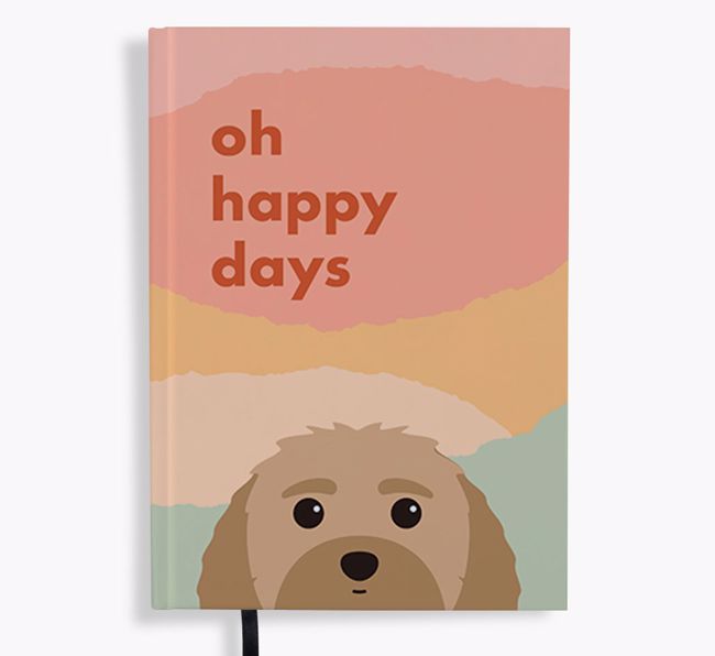 Oh Happy Days: Personalised {breedFullName} Notebook