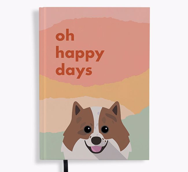 Oh Happy Days: Personalized {breedFullName} Notebook