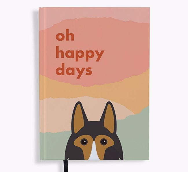 Oh Happy Days: Personalised {breedFullName} Notebook