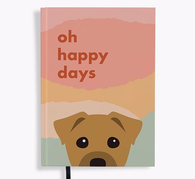 Oh Happy Days: Personalised {breedFullName} Notebook