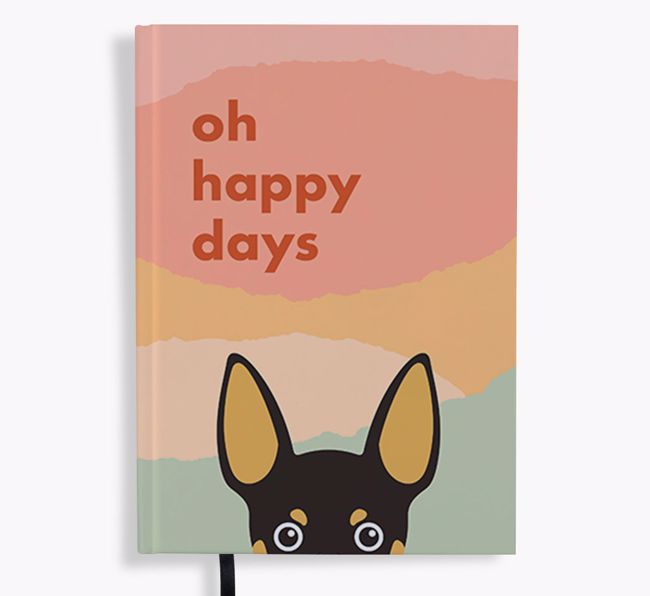 Oh Happy Days: Personalized {breedFullName} Notebook