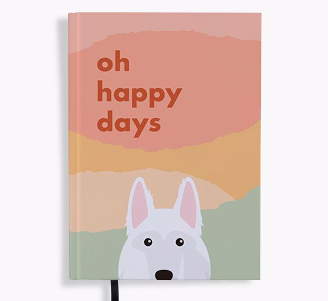 Oh Happy Days: Personalised {breedFullName} Notebook