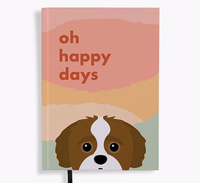 Oh Happy Days: Personalized {breedFullName} Notebook