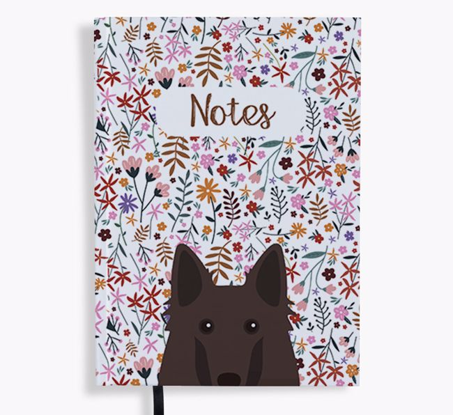 Floral Notes: Personalised {breedFullName} Notebook