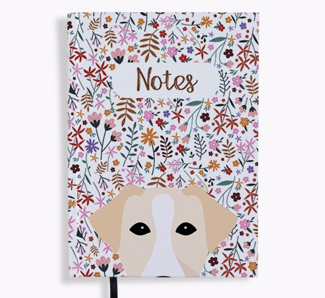 Floral Notes: Personalised {breedFullName} Notebook