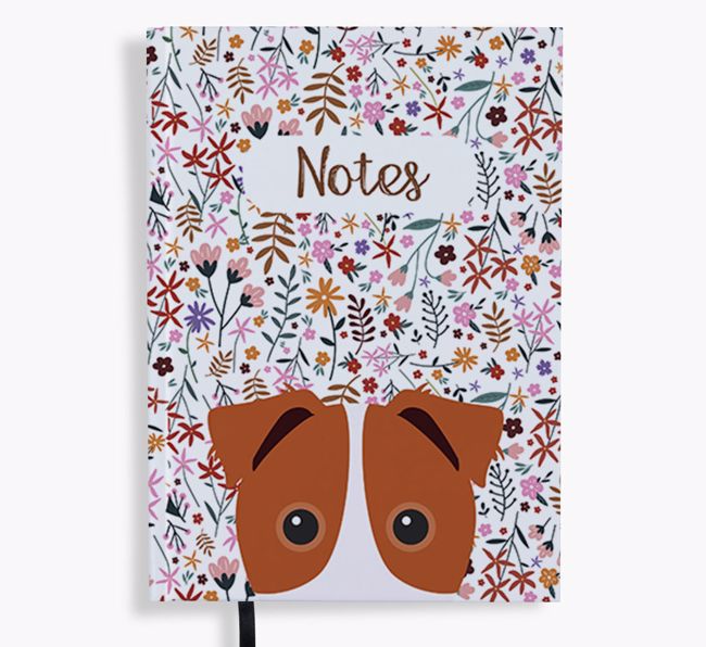 Floral Notes: Personalised {breedFullName} Notebook