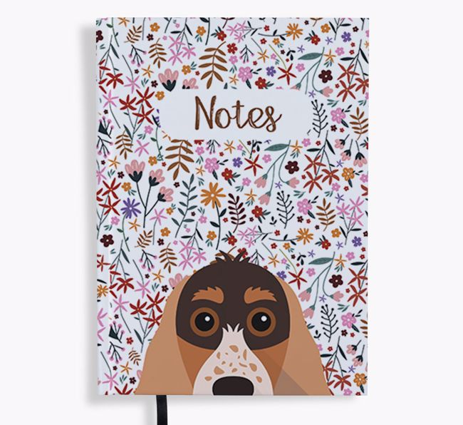 Floral Notes: Personalised {breedFullName} Notebook