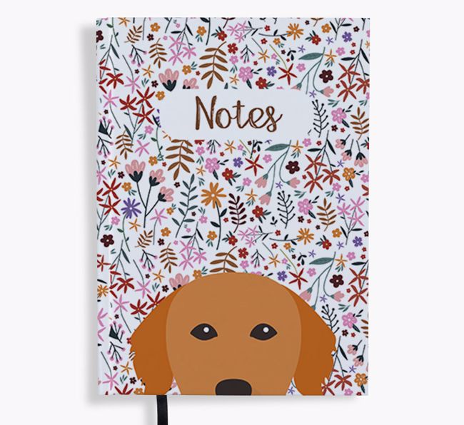 Floral Notes: Personalised {breedFullName} Notebook