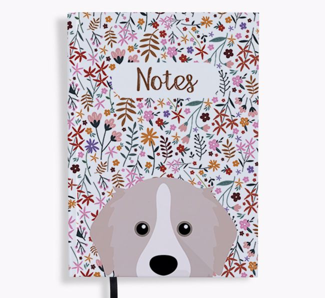 Floral Notes: Personalised {breedFullName} Notebook