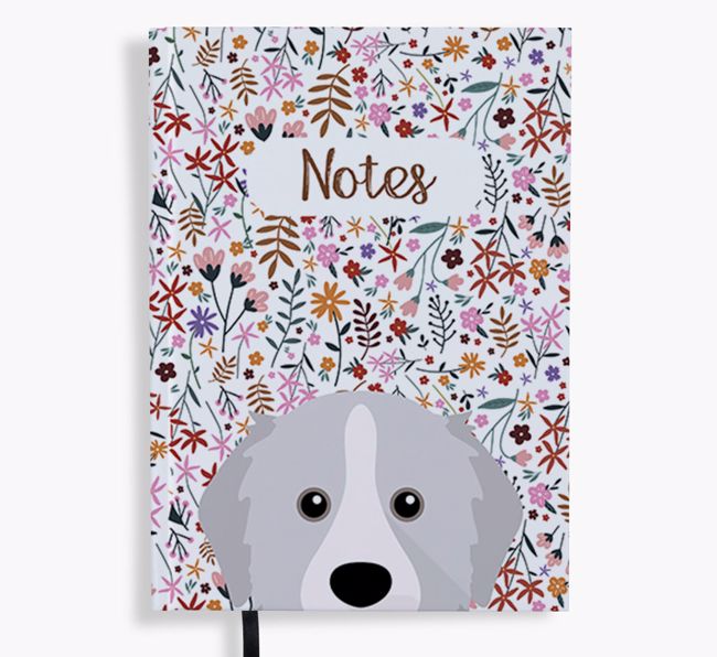 Floral Notes: Personalised {breedFullName} Notebook