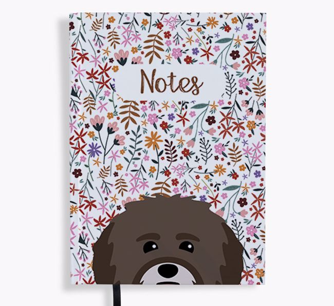 Floral Notes: Personalised {breedFullName} Notebook