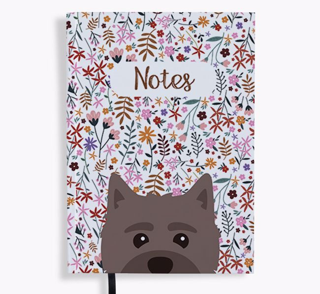 Floral Notes: Personalised {breedFullName} Notebook