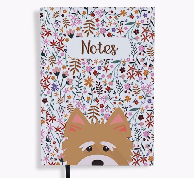 Floral Notes: Personalised {breedFullName} Notebook