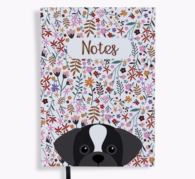 Floral Notes: Personalised {breedFullName} Notebook