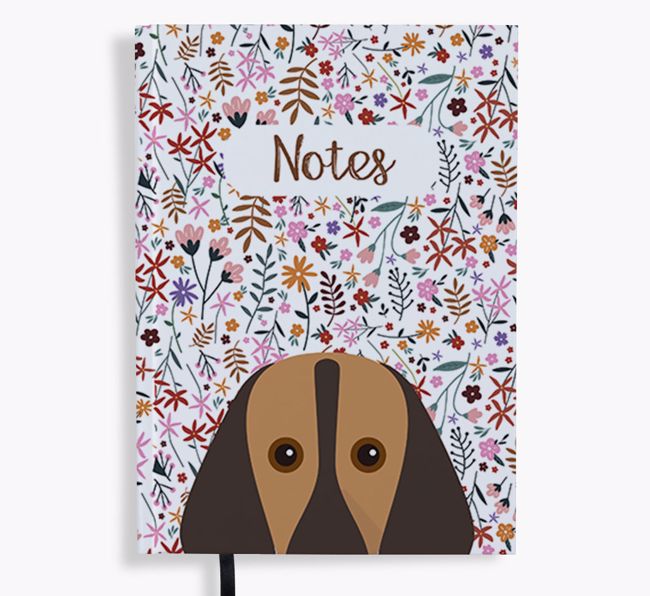 Floral Notes: Personalised {breedFullName} Notebook