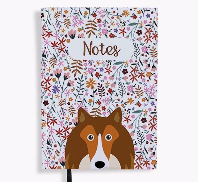 Floral Notes: Personalised {breedFullName} Notebook