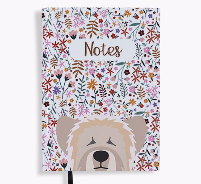 Floral Notes: Personalised {breedFullName} Notebook