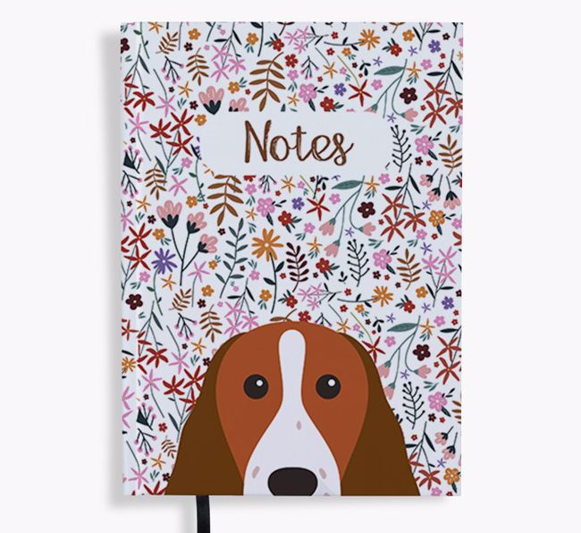 Floral Notes: Personalised {breedFullName} Notebook