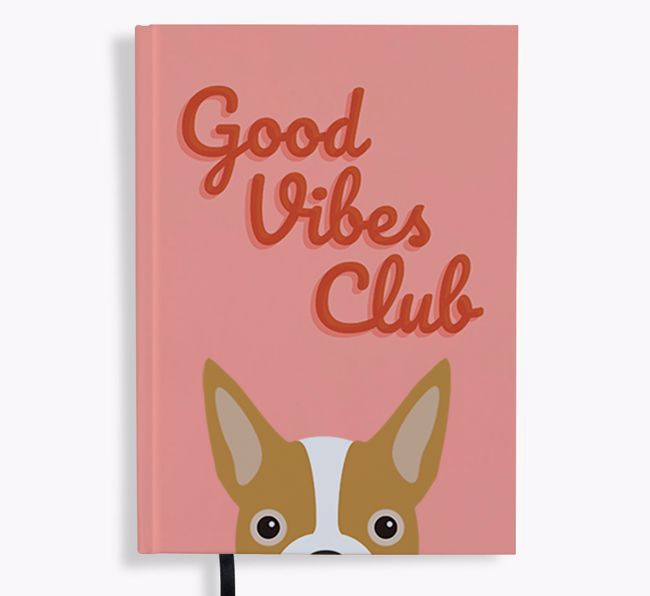 Good Vibes Club: Personalised {breedFullName} Notebook