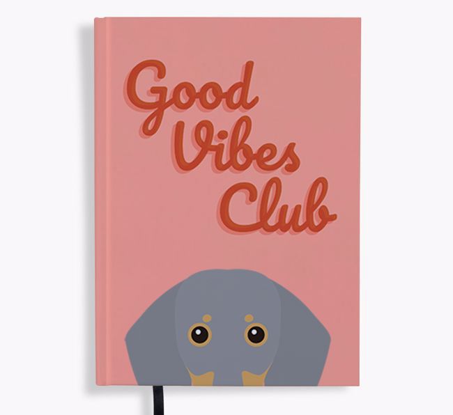 Good Vibes Club: Personalised {breedFullName} Notebook