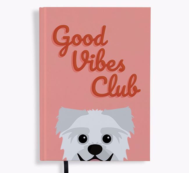 Good Vibes Club: Personalised {breedFullName} Notebook