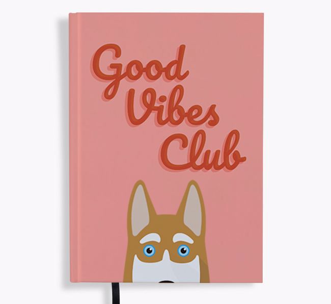 Good Vibes Club: Personalized {breedFullName} Notebook