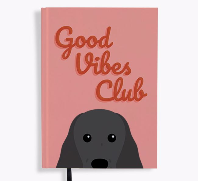 Good Vibes Club: Personalized {breedFullName} Notebook