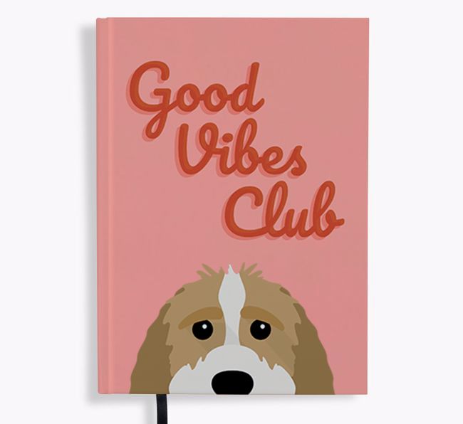 Good Vibes Club: Personalized {breedFullName} Notebook