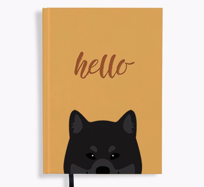 Hello: Personalized {breedFullName} Notebook