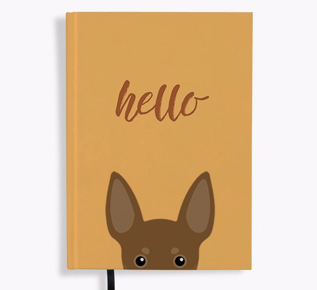 Hello: Personalised {breedFullName} Notebook