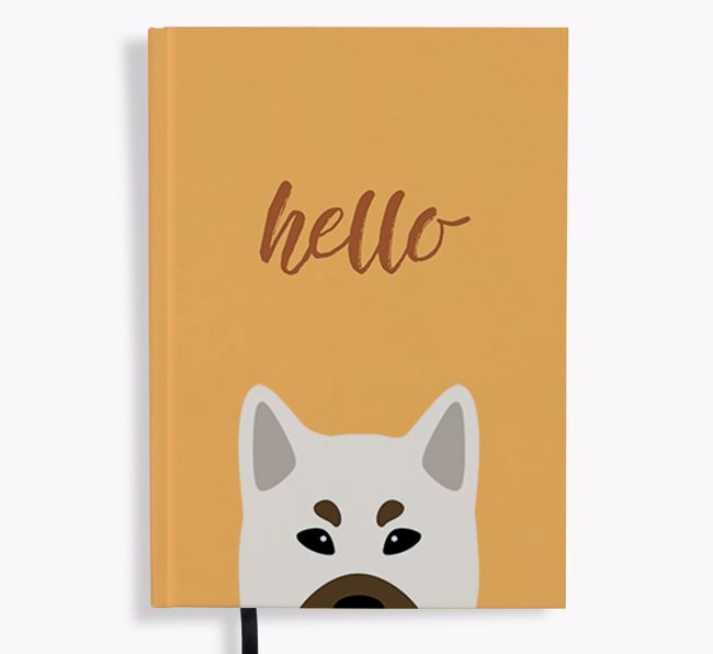 Hello: Personalized {breedFullName} Notebook