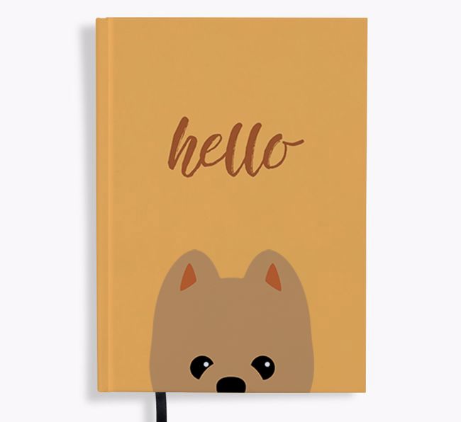 Hello: Personalized {breedFullName} Notebook