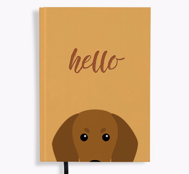 Hello: Personalized {breedFullName} Notebook