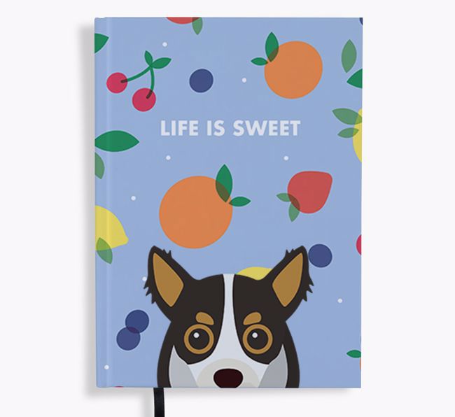 Life Is Sweet: Personalised {breedFullName} Notebook