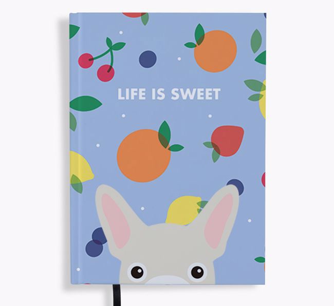 Life Is Sweet: Personalized {breedFullName} Notebook