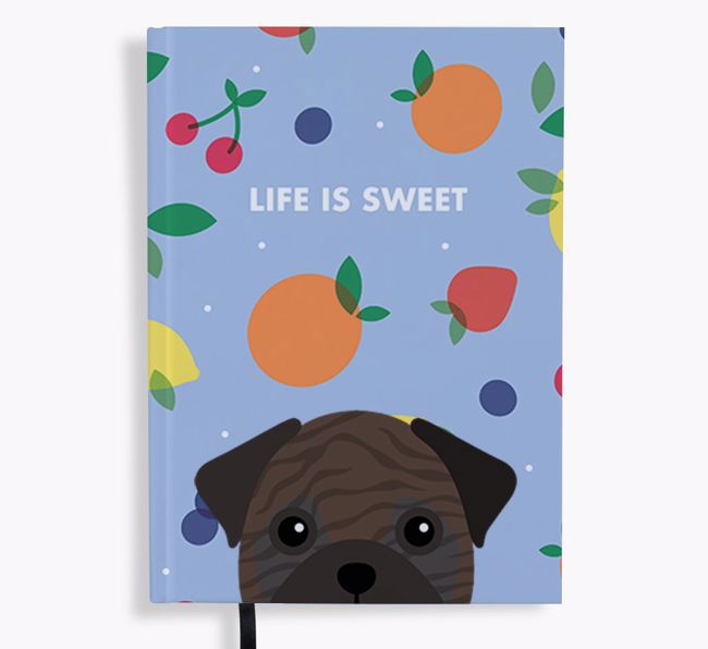 Life Is Sweet: Personalized {breedFullName} Notebook