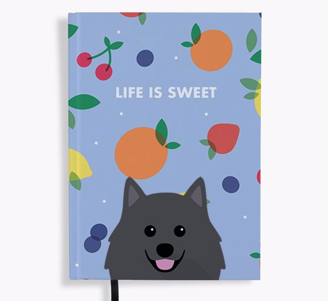 Life Is Sweet: Personalised {breedFullName} Notebook