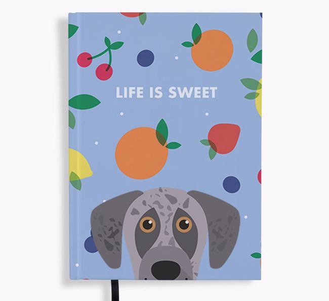 Life Is Sweet: Personalised {breedFullName} Notebook