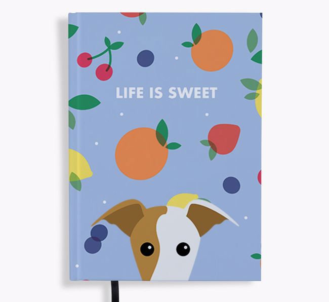 Life Is Sweet: Personalised {breedFullName} Notebook