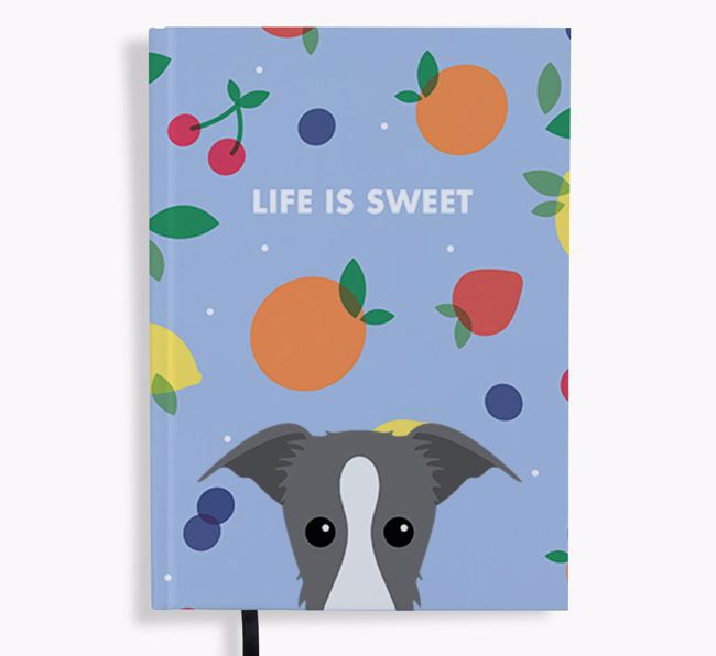 Life Is Sweet: Personalized {breedFullName} Notebook