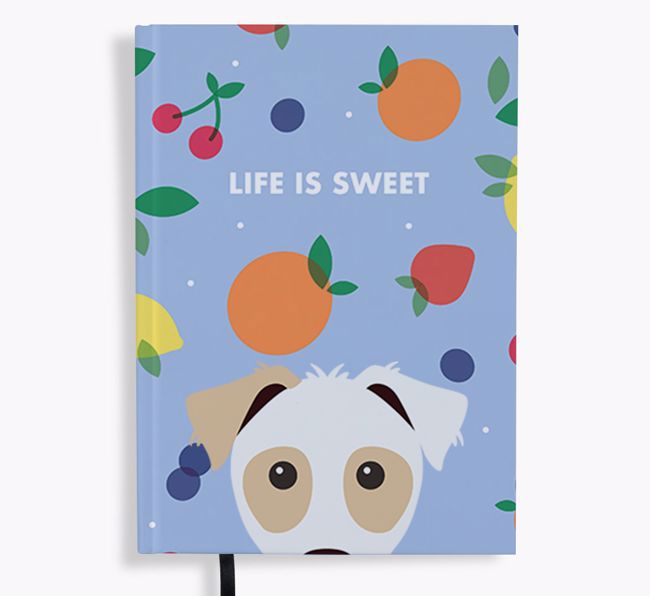 Life Is Sweet: Personalized {breedFullName} Notebook