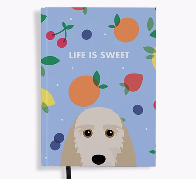 Life Is Sweet: Personalised {breedFullName} Notebook