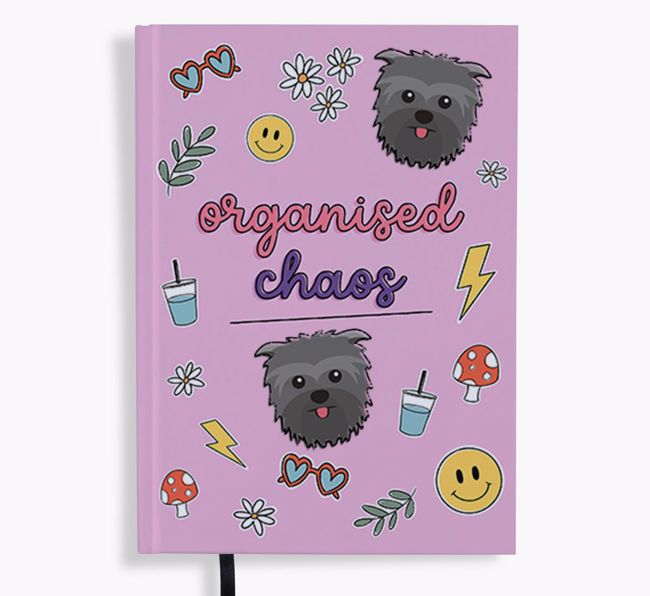 Organised Chaos: Personalised {breedFullName} Notebook