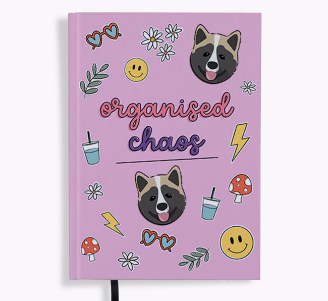 Organised Chaos: Personalised {breedFullName} Notebook