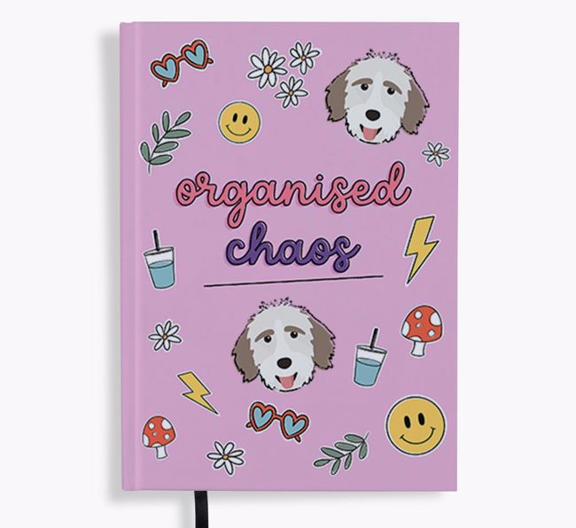 Organised Chaos: Personalised {breedFullName} Notebook