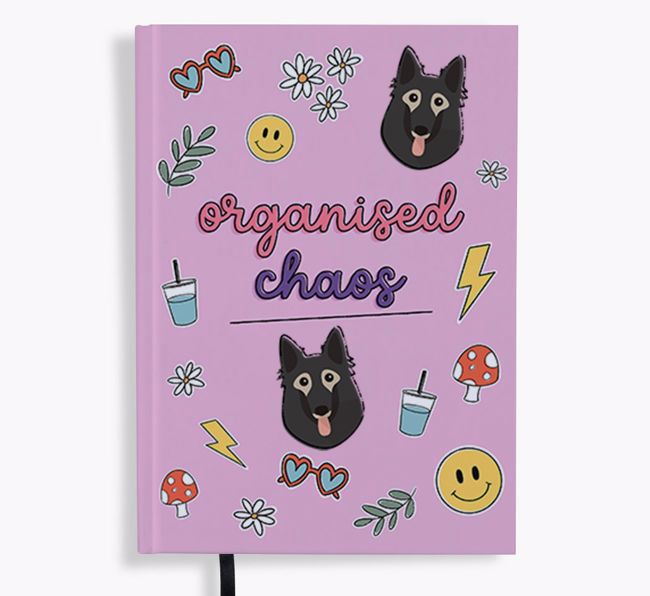 Organised Chaos: Personalised {breedFullName} Notebook