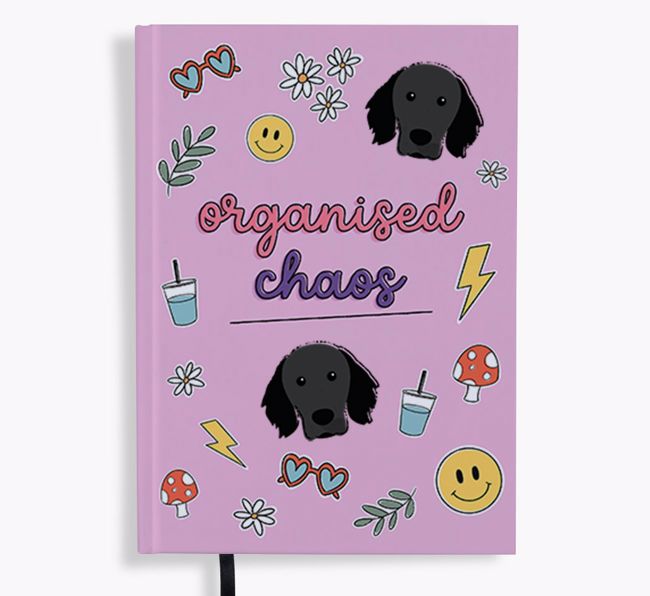 Organised Chaos: Personalised {breedFullName} Notebook